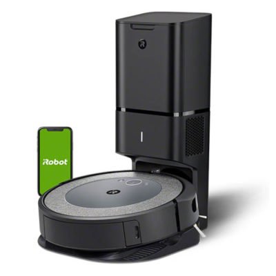 robot hút bụi tự xử lý rác