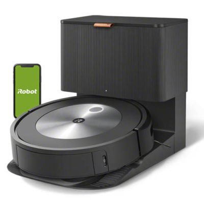 robot hút bụi tự xử lý rác