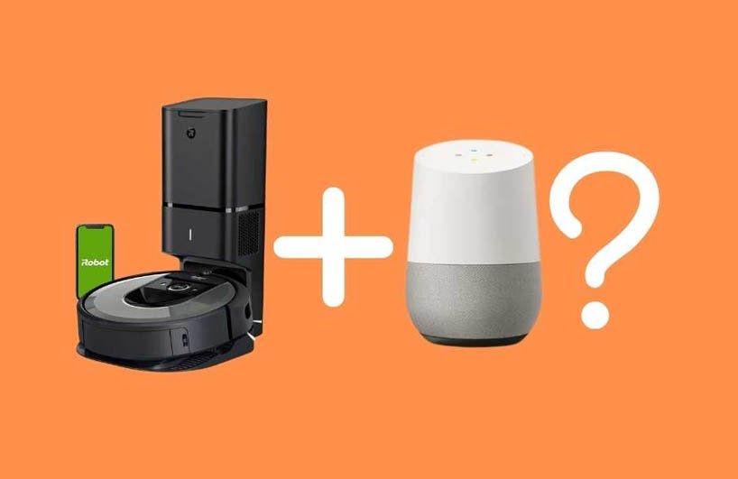 Roomba kết nối với Google Home