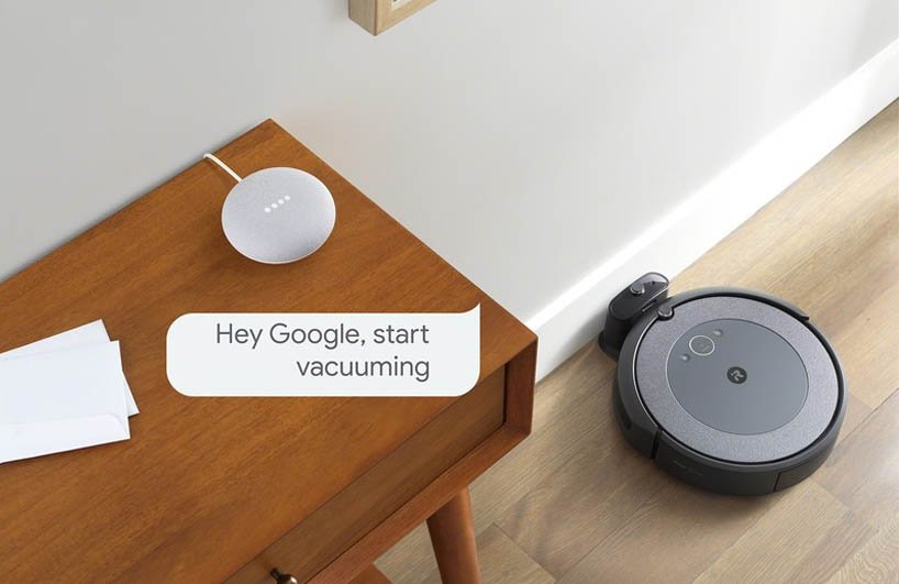 Roomba kết nối với Google Home