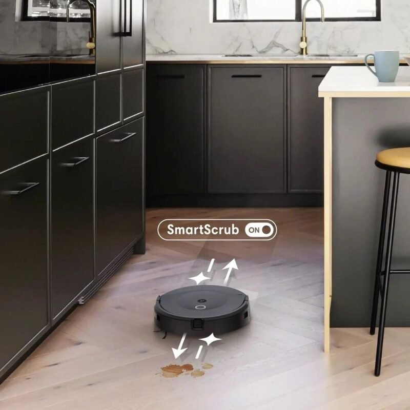 robot hút bụi lau nhà tự giặt khăn roomba