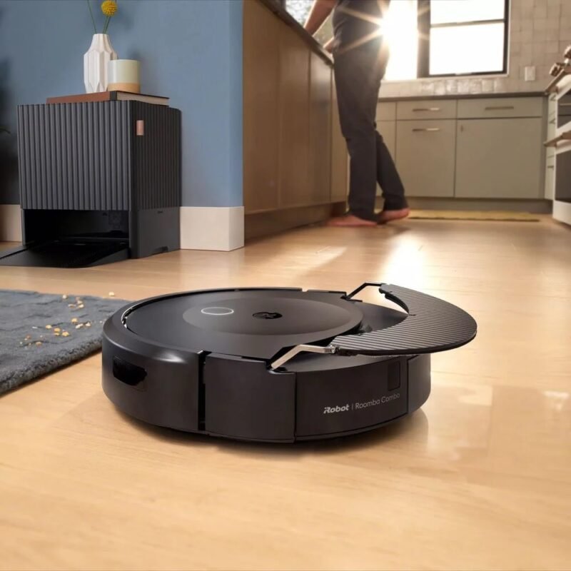 robot hút bụi lau nhà tự giặt giẻ irobot roomba combo 10 max